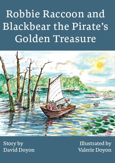 Robbie Raccoon and Blackbear the Pirate's Golden Treasure